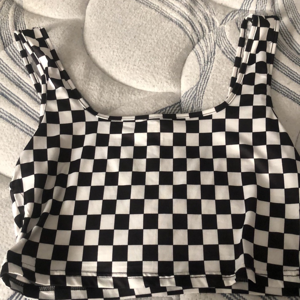 Fashion nova checkerboard shirt - Picture 2 of 2